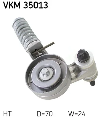 Обтящна ролка, пистов ремък SKF